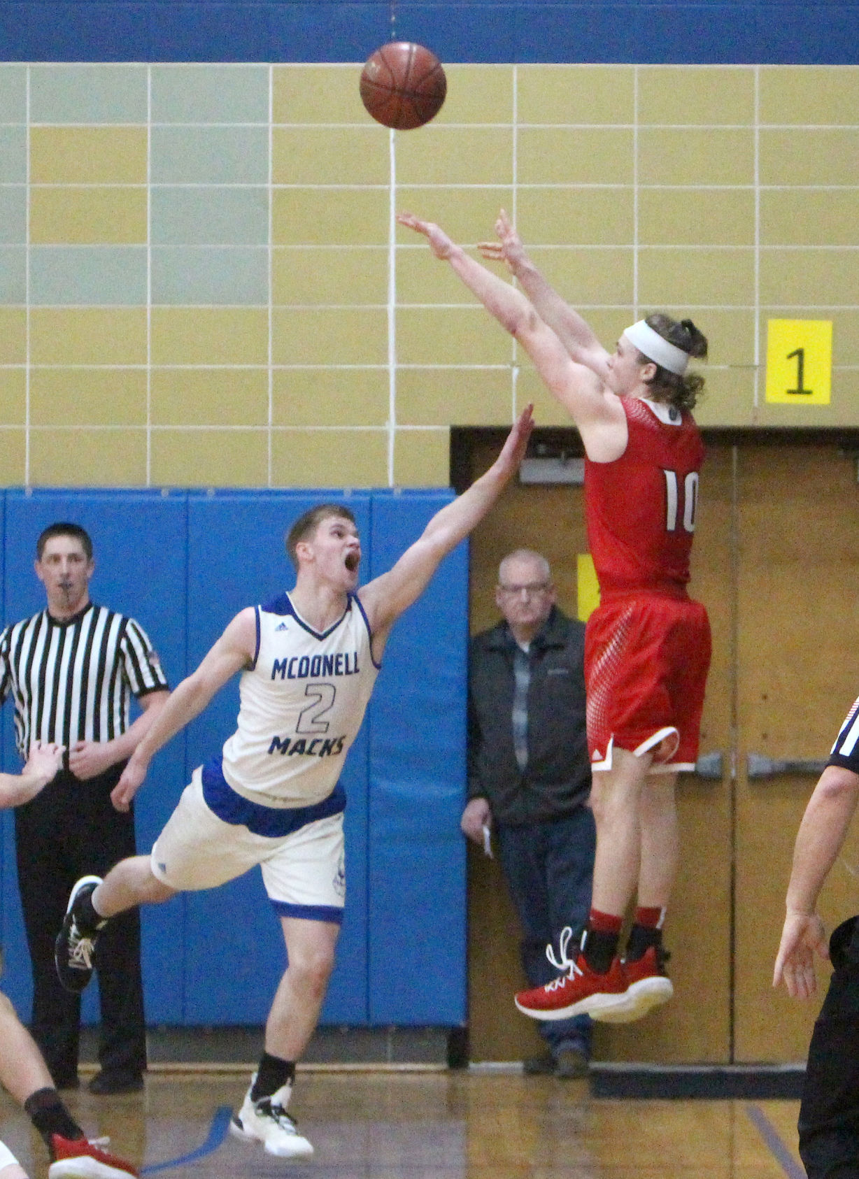 Prentice at McDonell boys basketball 3-2-19